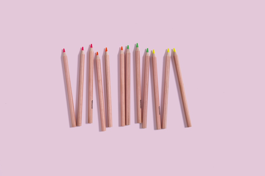 Jumbo Fluorescent Pencil