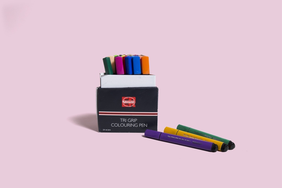Tri Grip Colouring Pen